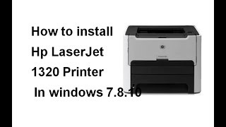 Hp Laserjet 1320 Driver For Windows 8.1 - dwnloadavenue